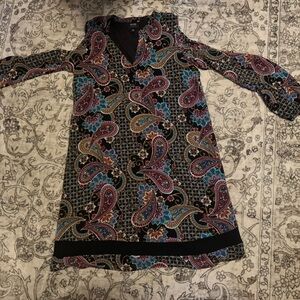 Nicole Multicolor Paisley Dress